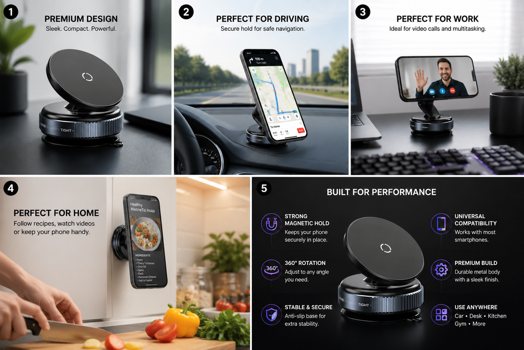 360° Magnetic Phone Holder