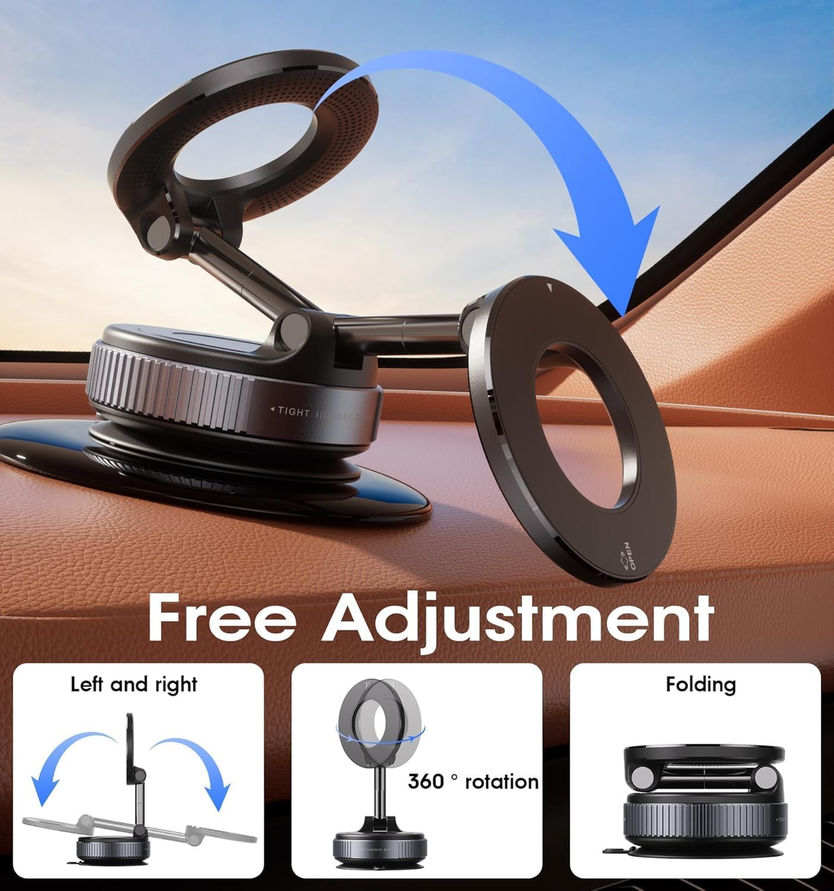360° Magnetic Phone Holder