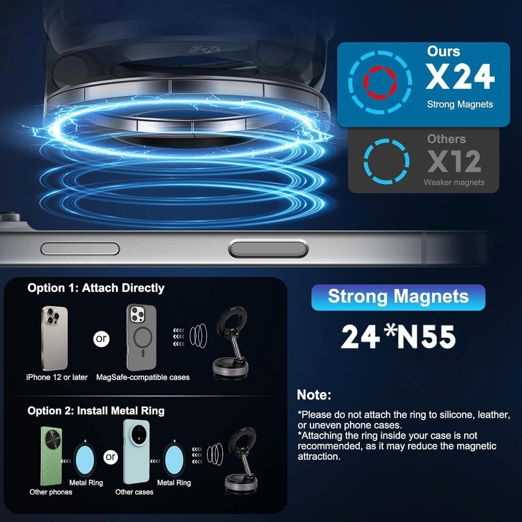 360° Magnetic Phone Holder