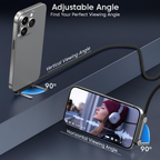 2-in-1 Phone Stand & 240W Fast Charging Cable